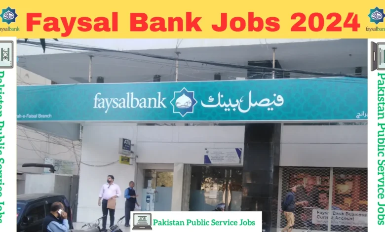 Faysal Bank Jobs 2024