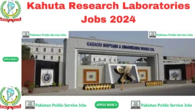 Kahuta Research Laboratories jobs 2024